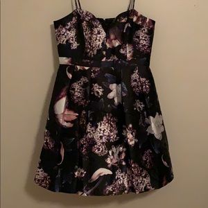 Never worn short floral formal dress